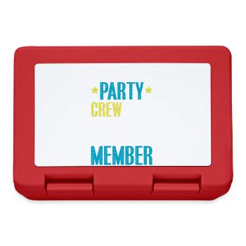Indonésie Party Crew - Boîte à goûter - rouge - Devant