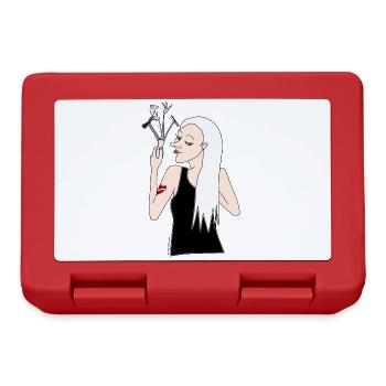 Hildelein - Lunchbox - red - Front