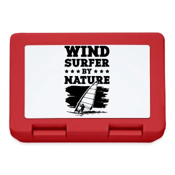 windsurfer windsurfing cool saying - Lunchbox - red - Front
