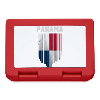 Drapeau panaméen, fierté panaméenne - Boîte à goûter - rouge - Devant