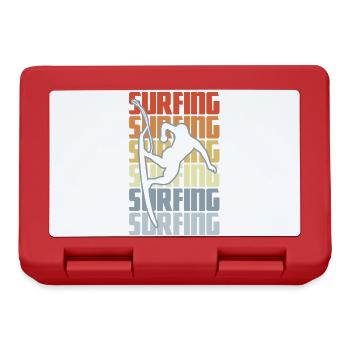 Entraîneur de surf - Boîte à goûter - rouge - Devant