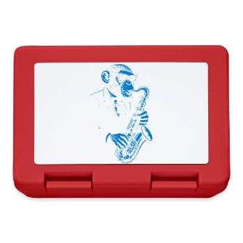 Blue Sax Free Jazz - Lunchbox - red - Front