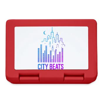 City Beats – Urban Sound - Lunchbox - red - Front
