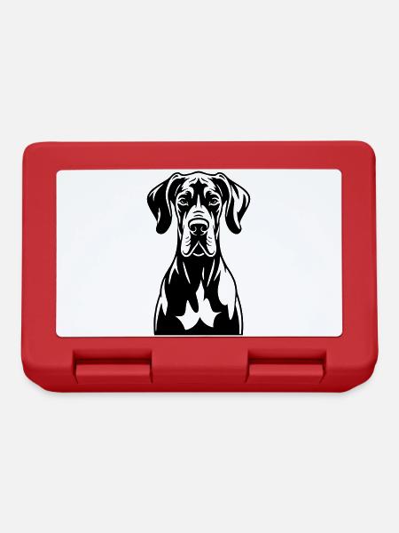Dogge Frontal  - Brotdose - Rot