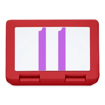 11 - Lunchbox - red - Front