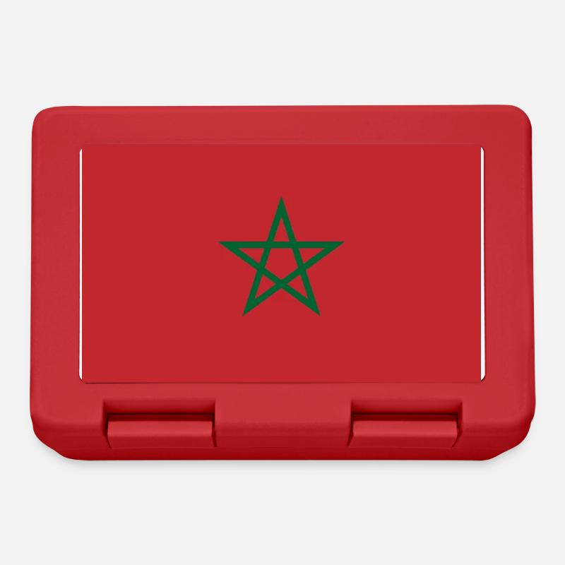 Maroc - Boîte à goûter - rouge