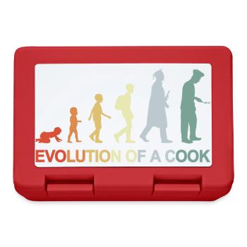 Evolution Of A Cook - Lunchbox - red - Front