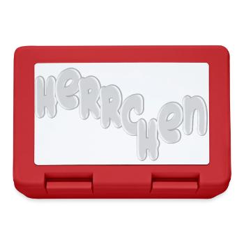 Master Lettering 3D - Lunchbox - red - Front