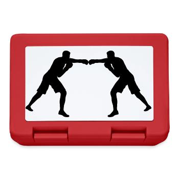 Licht und Stärke im Duell - Brotdose - Rot - Vorne