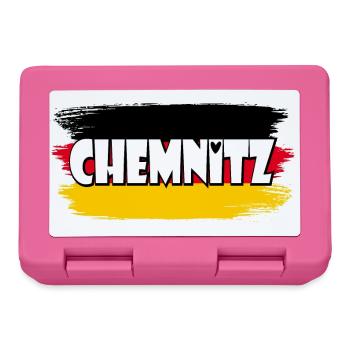 Pavillon : Chemnitz, Allemagne - Boîte à goûter - rose - Devant