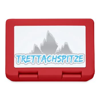 Trettachspitze als Berg - Brotdose - Rot - Vorne