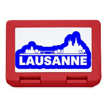 Lausanne - Lunchbox - red - Front