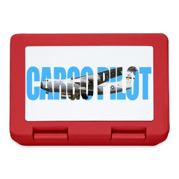 Cargo pilot C-141 - Brotdose - Rot - Vorne