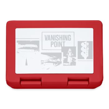 Vanish Point Urban Street Scene - Lunchbox - red - Front