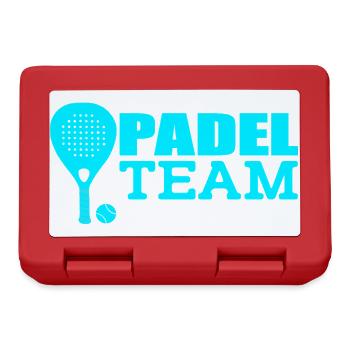 Padel - Boîte à goûter - rouge - Devant