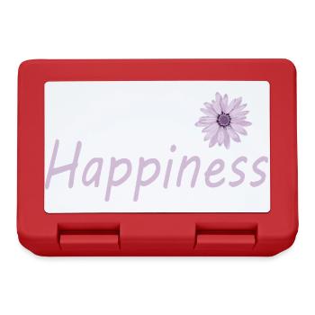 Happiness - Lunchbox - red - Front
