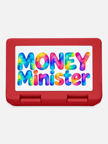 Money Minister – Große Pläne, kleines Budget - Brotdose - Rot