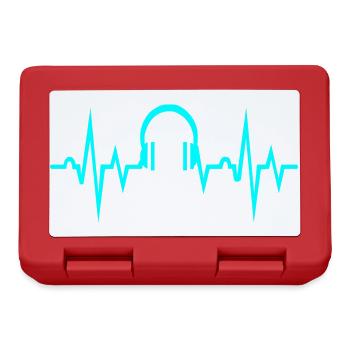 Music is my love - Lunchbox - red - Front