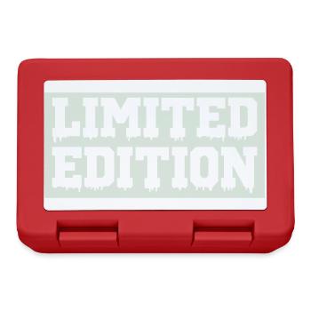 limited_edition - Brotdose - Rot - Vorne