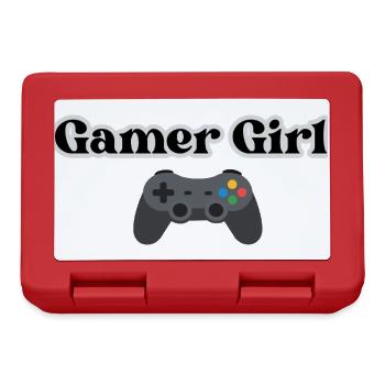 Gamer Girl - Lunchbox - red - Front
