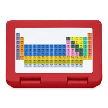 PeriodicTable - Boîte à goûter - rouge - Devant