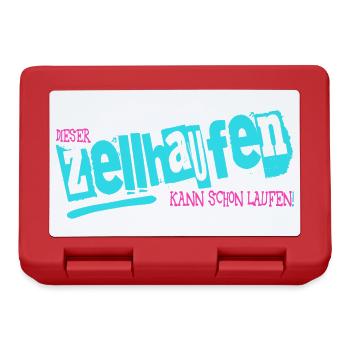 Zellhaufen Junior - Brotdose - Rot - Vorne