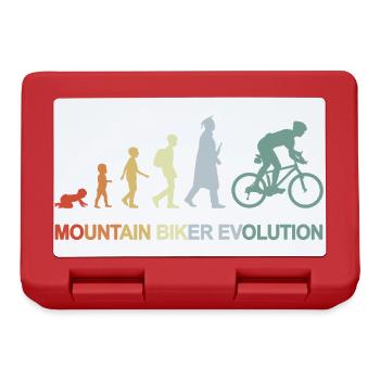 Mountainbiker Evolution - Brotdose - Rot - Vorne