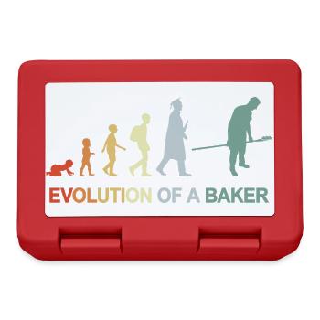 Vintage Baker Evolution - Lunchbox - red - Front
