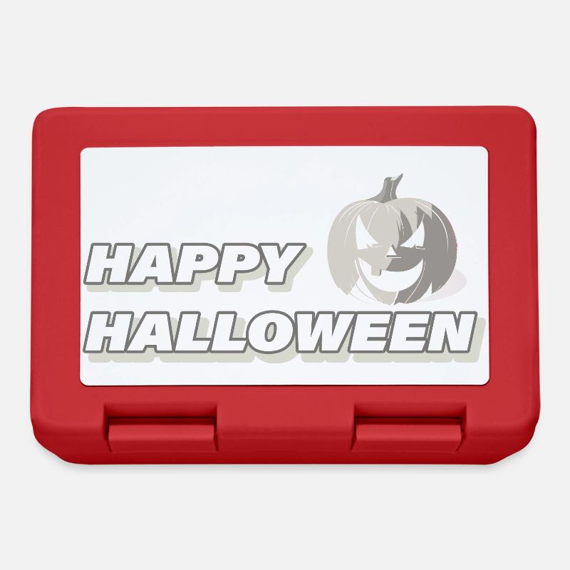 HAPPY HALLOWEEN - Brotdose - Rot