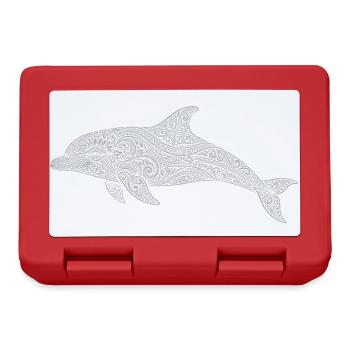 Dolphin - Boîte à goûter - rouge - Devant
