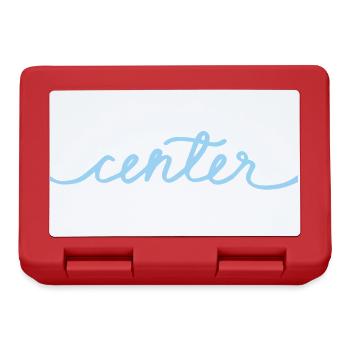 The Safest Place (dark) - Lunchbox - red - Front