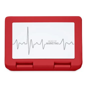 Head of Marketing Heartbeat Retro Marketing Manager - Lunchbox - red - Front