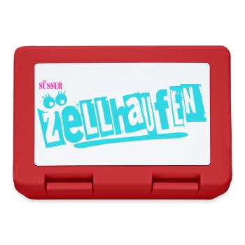Zellhaufen Woman - Brotdose - Rot - Vorne