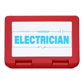 ELECTRICIAN - Lunchbox - red - Front