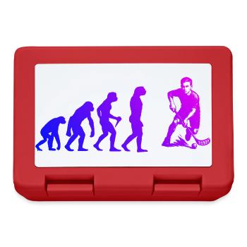 Attention floorball fans, simple statement - Lunchbox - red - Front