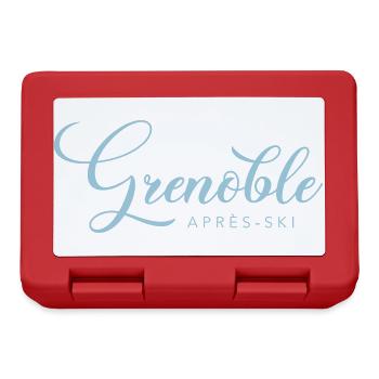 GRENOBLE après-ski - French Alps - France - Lunchbox - red - Front