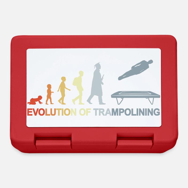 Vintage Trampolinspringer Evolution - Brotdose - Rot
