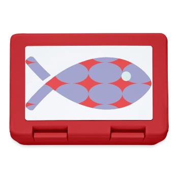 FISH - Lunchbox - red - Front