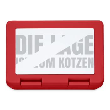 The location sucks - Lunchbox - red - Front