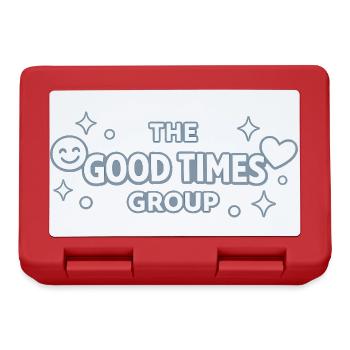 Logo du groupe Good Times Imprimé - Boîte à goûter - rouge - Devant