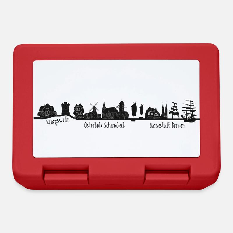 BREMEN OHZ WORPSWEDE - Boîte à goûter - rouge