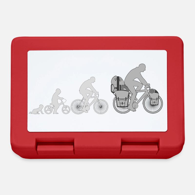 Evolution Cyclist, Cyclist - Lunchbox - red