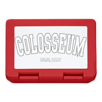 Colosseum Heritage Rome Italy - Lunchbox - red - Front