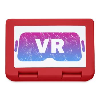 Lunettes vidéo rétro VR VR Vintage Gamer - Boîte à goûter - rouge - Devant