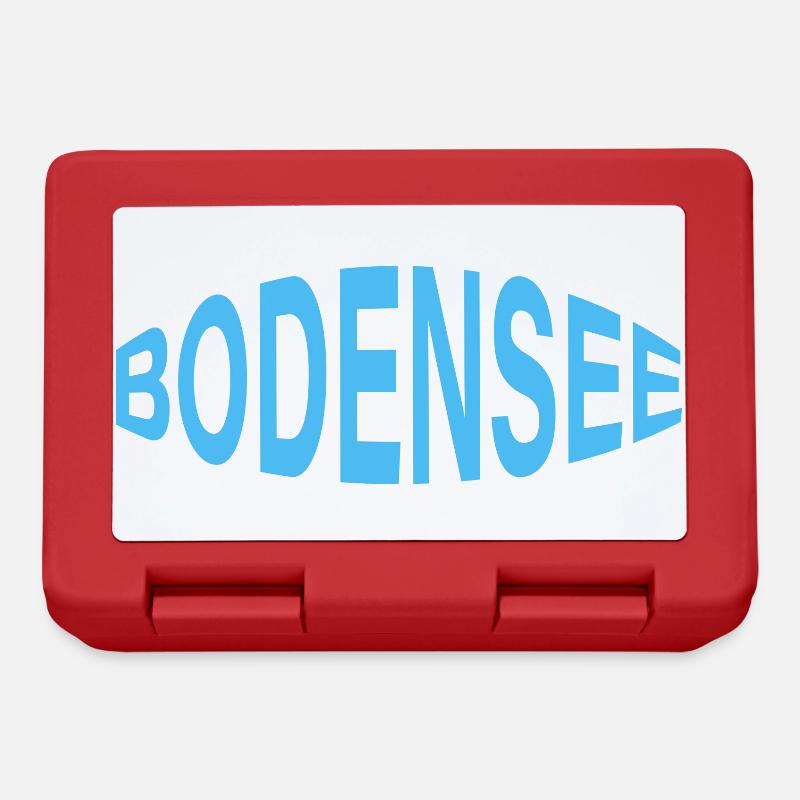 BODENSEE - Brotdose - Rot