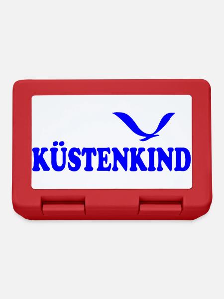 KÜSTENKIND - Brotdose - Rot