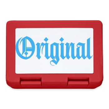 original_1 - Boîte à goûter - rouge - Devant