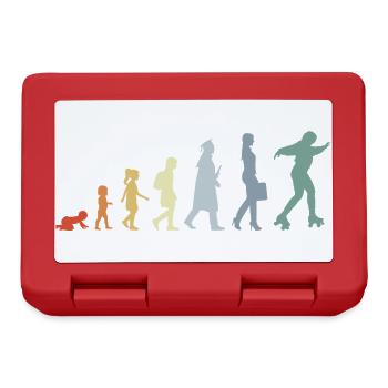 Roller Skater Evolution - Brotdose - Rot - Vorne