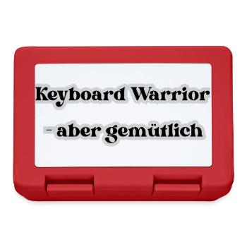 20-Gamer-Keyboard - Brotdose - Rot - Vorne