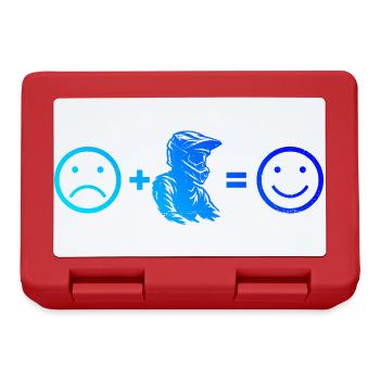 Cool motocross inspiration - Lunchbox - red - Front